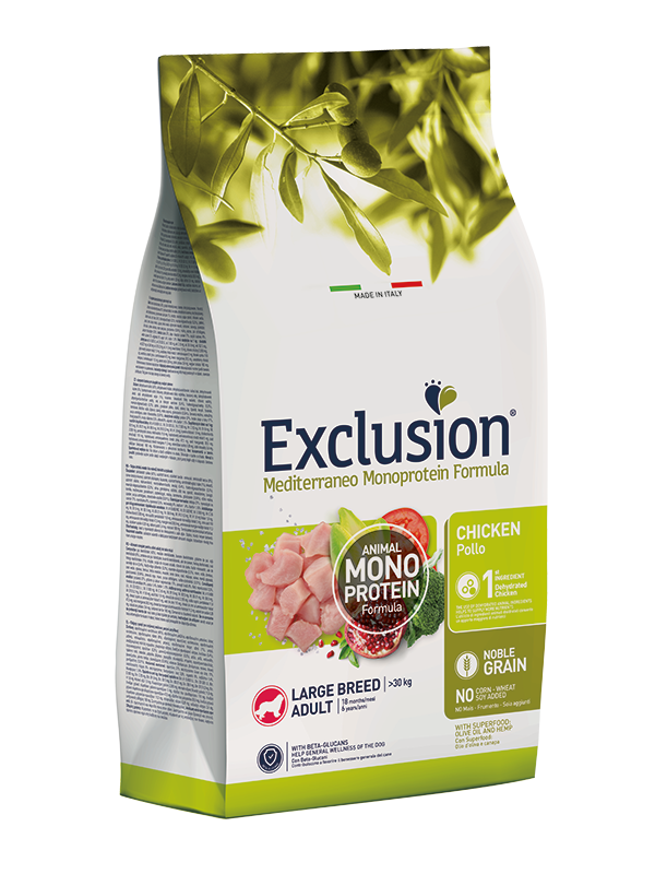 EXCLUSION ADULT CHICKEN LARGE 12 kg
