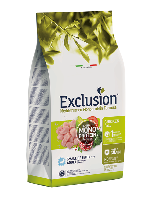 EXCLUSION ADULT CHICKEN SMALL 2 kg