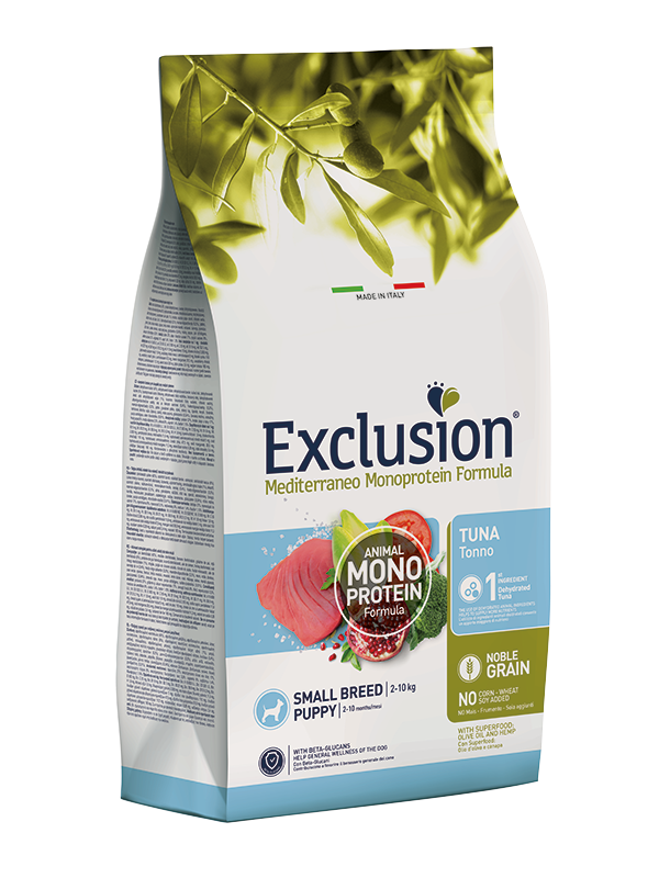 EXCLUSION PUPPY TUNA SMALL 2 kg