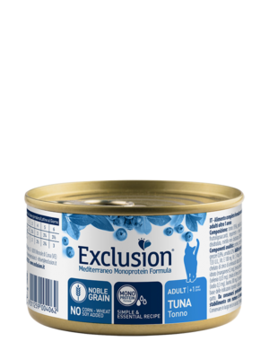 EXCLUSION ADULT TUNA 85 GR