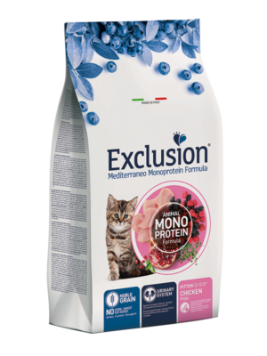 EXCLUSION KITTEN CHICKEN 1,5 KG